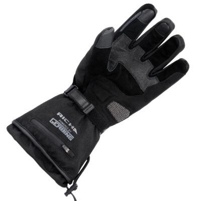 RICHA INFERNO V12 HEAT GLOVE LDY BLK