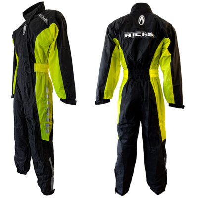 Richa Typhoon rain overall bk/fl.yel