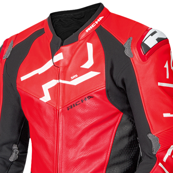 RICHA STRADALE GP 1PC RED/RED/BLK - Image 3